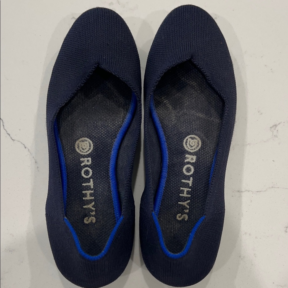 Rothy's Women's Deep Blue Flats